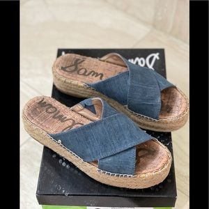 Sam Edelman denim espadrilles
